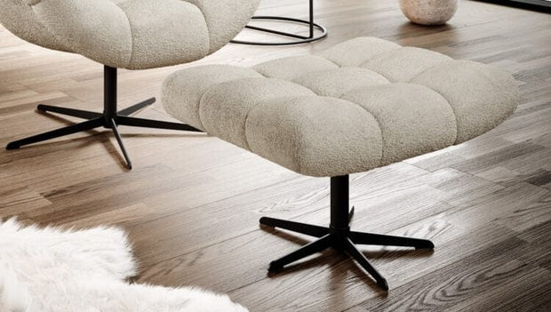 Pouf ottomano Sensiv Avorio