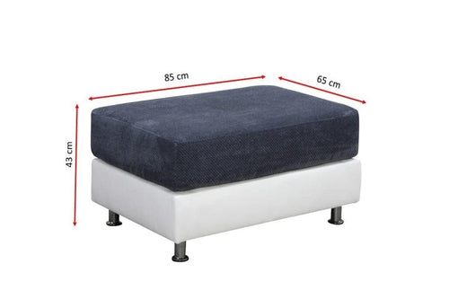 Pouf ottomano Univer Grigio (1)