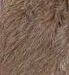 Pouf pieghevole in pelle Goat Rectangular Marrone (1)