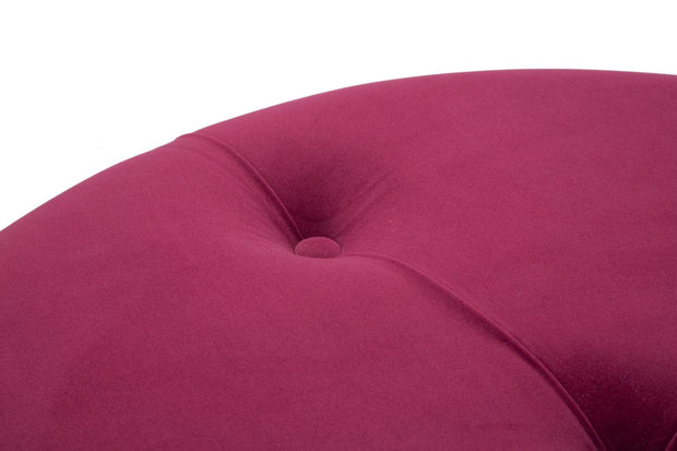 Puff/Contenitore Lines New Coppia Bordeaux cm Ø 71x41-55x33 (5)