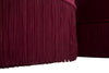 Puff/Contenitore Lines New Coppia Bordeaux cm Ø 71x41-55x33 (6)