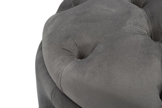 Puff Contenitore Rich Grigio cm Ø 55x42 (6)