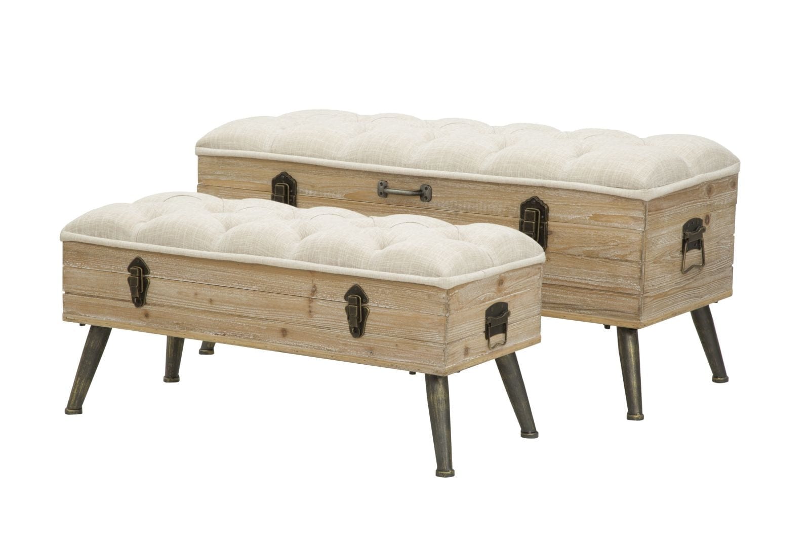 Puff/Contenitore Tirana Coppia cm 102x43,5x49,5 - 82x36x37 (6)