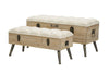 Puff/Contenitore Tirana Coppia cm 102x43,5x49,5 - 82x36x37 (6)