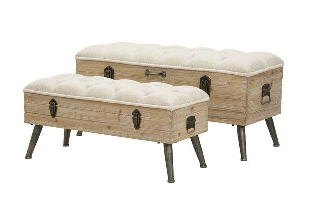 Puff/Contenitore Tirana Coppia cm 102x43,5x49,5 - 82x36x37 (6)