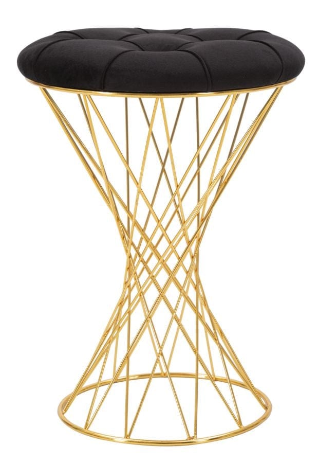 Puff Tower Nero cm Ø 41x50
