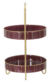 S/Tasche Double Glam Bordeaux cm 36,5x34,5x56,5 (2)