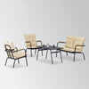 Salotto da giardino 4 posti Beymen Crema