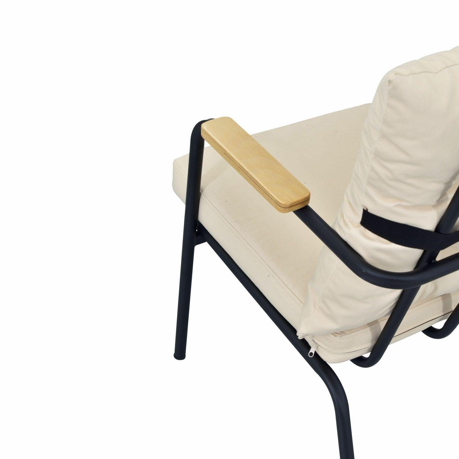 Salotto da giardino 4 posti Beymen Crema (5)