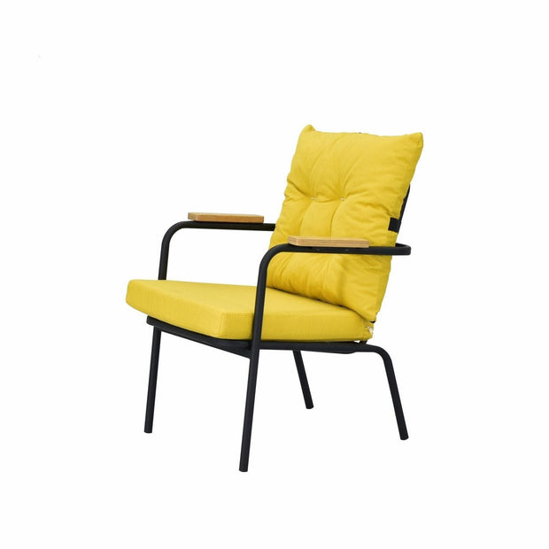 Salotto da giardino 4 posti Beymen Giallo (1)