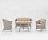 Salotto da giardino 4 posti Luna Fas Beige (4)