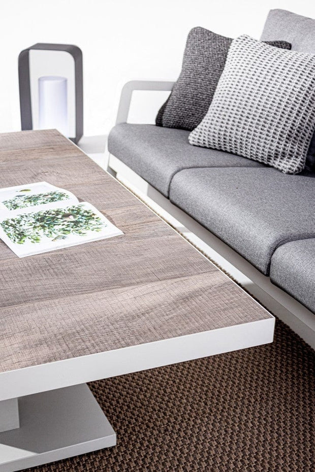 Bizzotto Salotto da giardino 5 posti Truman Grigio
