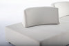 Bizzotto Salotto da giardino modulare 5 posti con pouf Piper Beige
