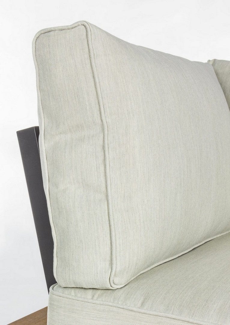 Bizzotto Salotto da giardino modulare 5 posti con tavolino Elias Beige