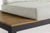 Bizzotto Salotto da giardino modulare 5 posti con tavolino Elias Beige