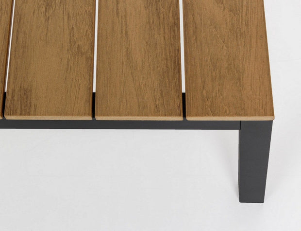 Bizzotto Salotto da giardino modulare 5 posti con tavolino Elias Beige