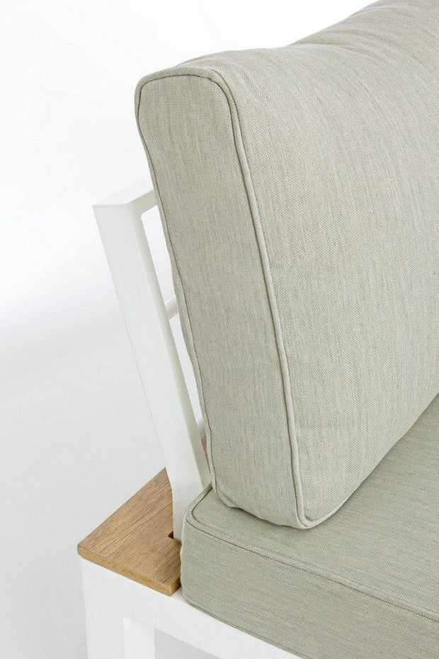 Bizzotto Salotto da giardino modulare 5 posti con tavolino Elias Beige