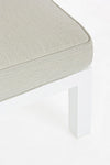 Bizzotto Salotto da giardino modulare 5 posti con tavolino Elias Beige