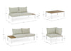 Salotto da giardino modulare 5 posti con tavolino Elias Beige (13)