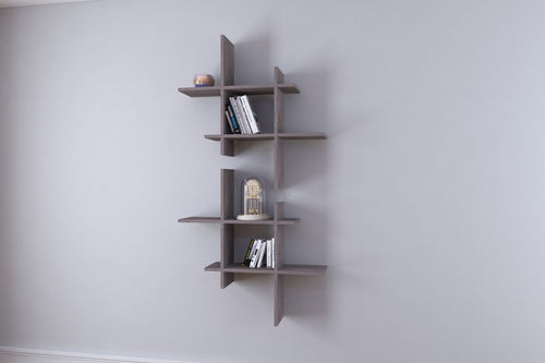 Scaffale da muro Bend Grigio