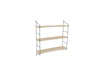 Scaffale da muro Bino Nero (3)