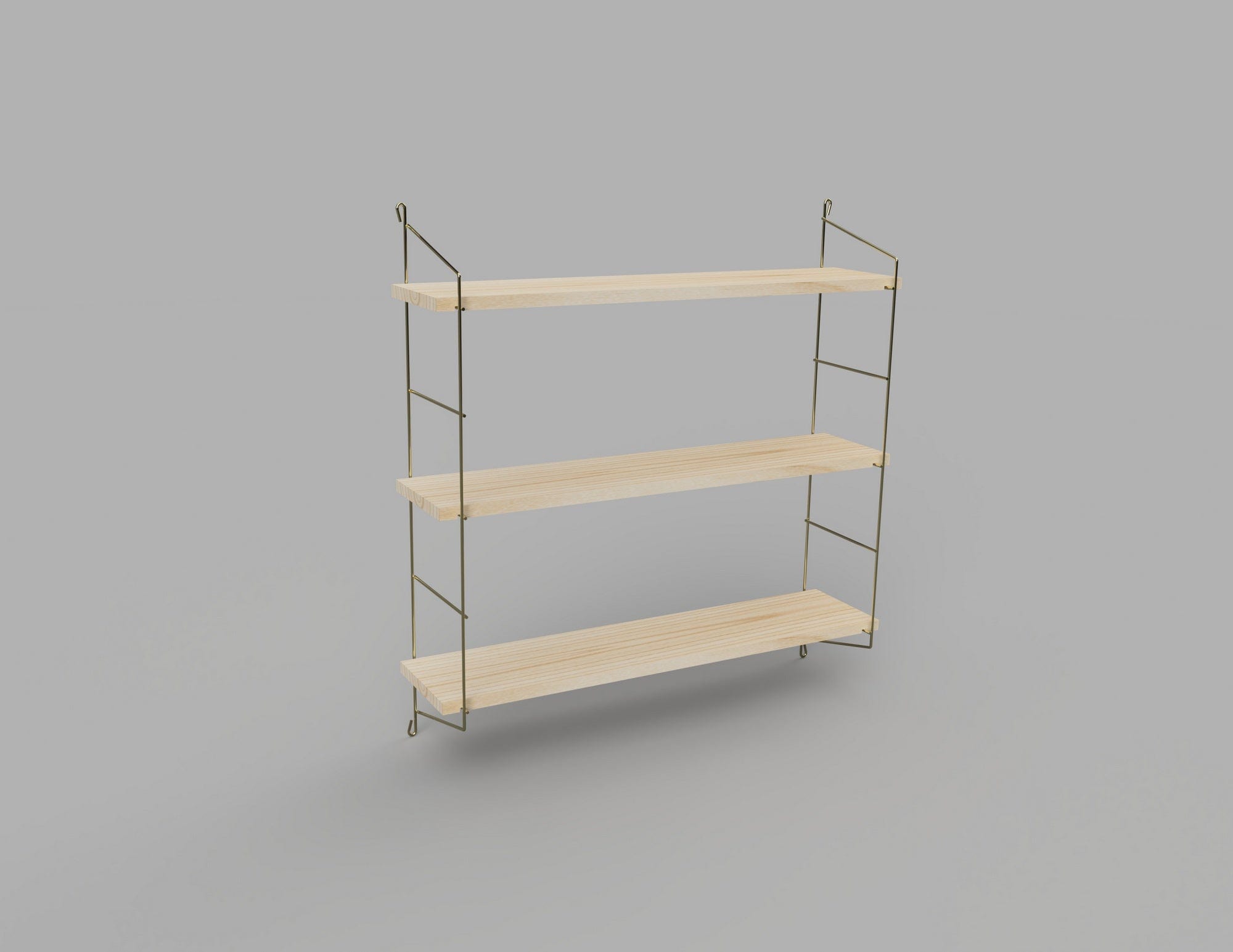 Scaffale da muro Bino Oro