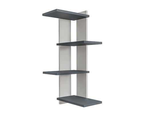 Scaffale da muro Corner Grigio (1)