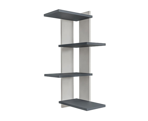 Scaffale da muro Corner Grigio (1)