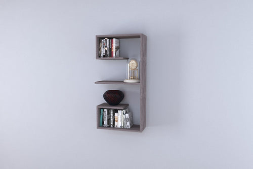 Scaffale da muro Couple Grigio