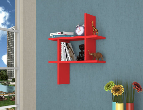 Scaffale da muro Dolce Rosso