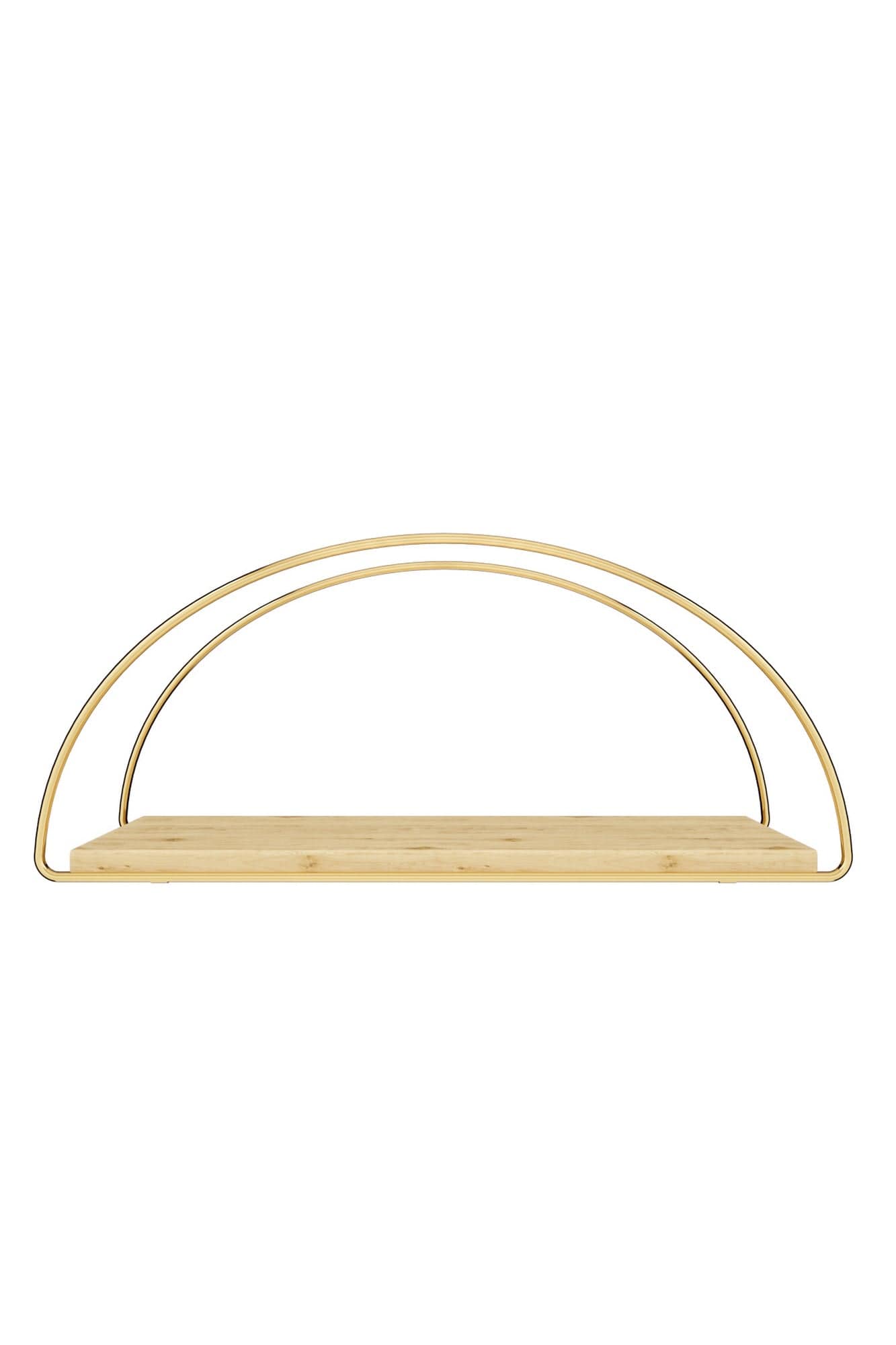 Scaffale da muro Ellipsis Oro