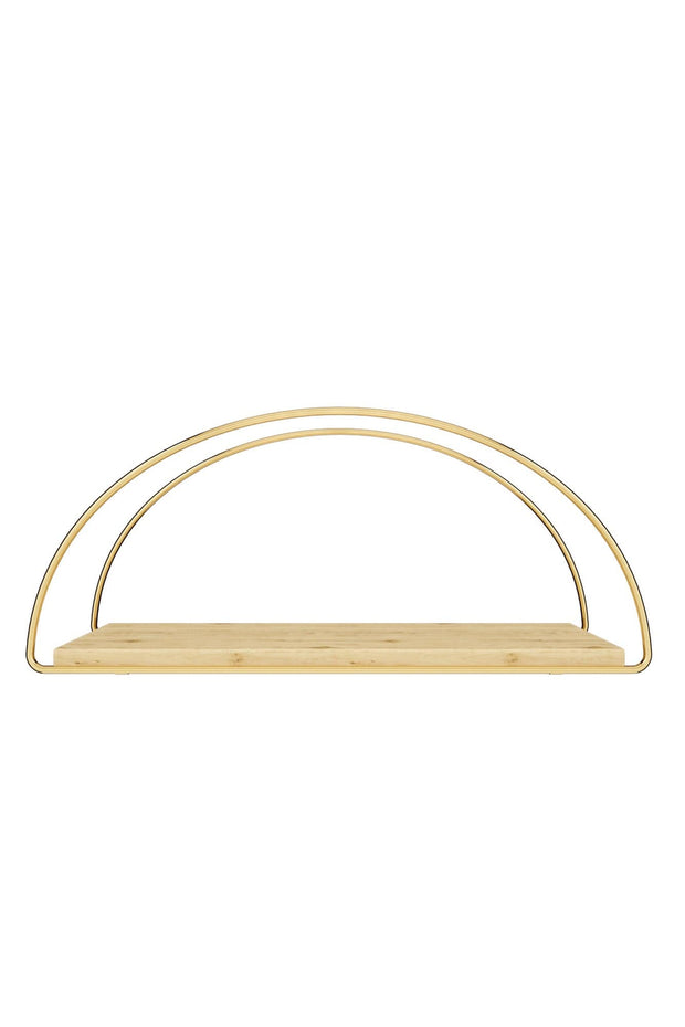Scaffale da muro Ellipsis Oro