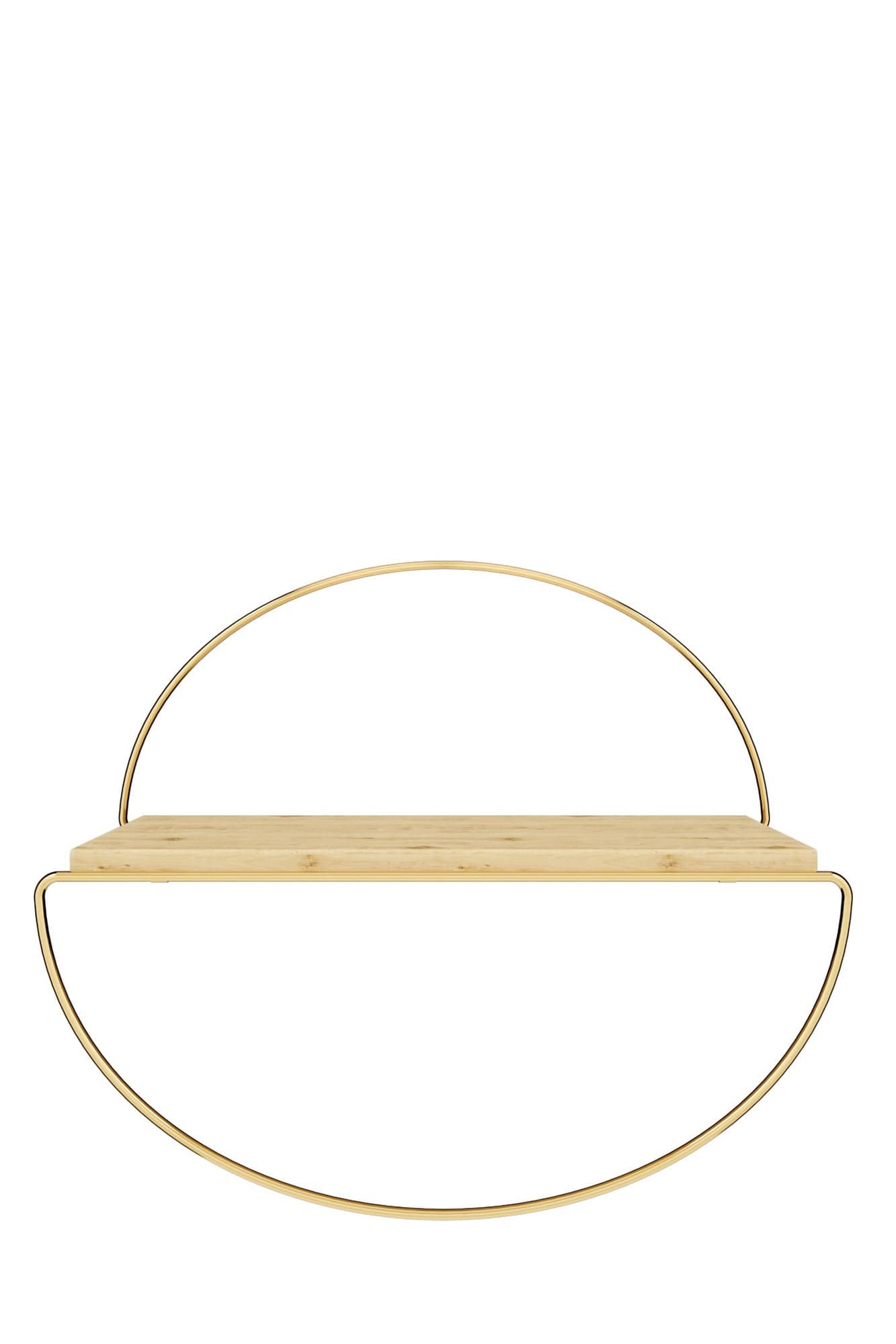 Scaffale da muro Ellipsis Oro (2)