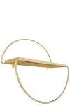 Scaffale da muro Ellipsis Oro (3)