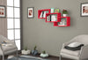 Scaffale da muro Gimli Rosso