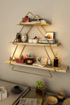 Scaffale da muro Gold Tree Oro (1)