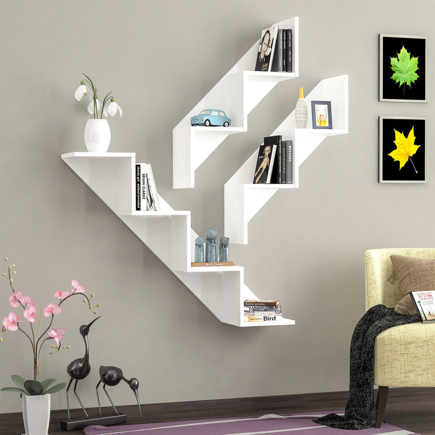 Scaffale da muro Keen Bianco