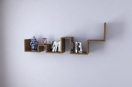 Scaffale da muro Ladder Marrone