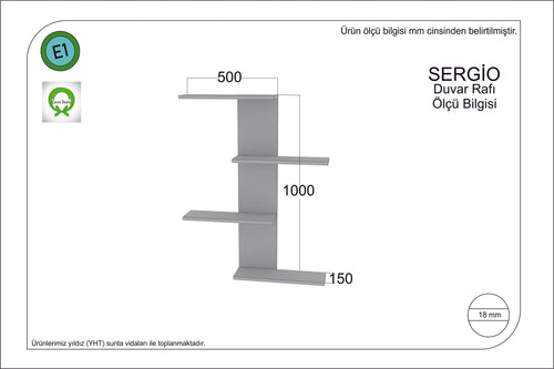 Scaffale da muro Sergio Marrone (1)