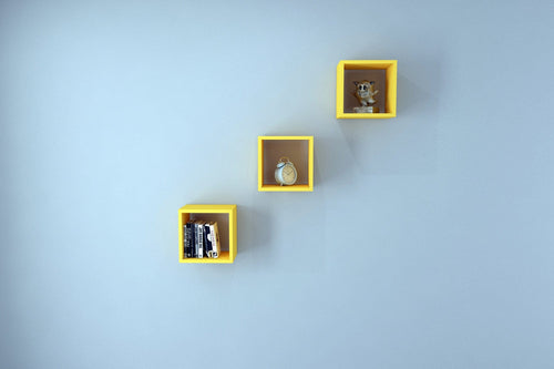 Scaffale da muro Series Giallo