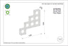 Scaffale da muro Steps Marrone (1)