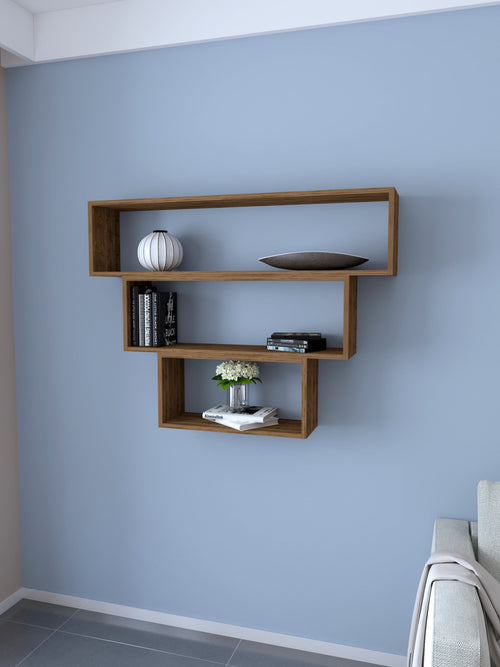 Scaffale da muro Trigon Marrone