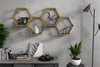 Scaffale da muro Willis Oro (10)