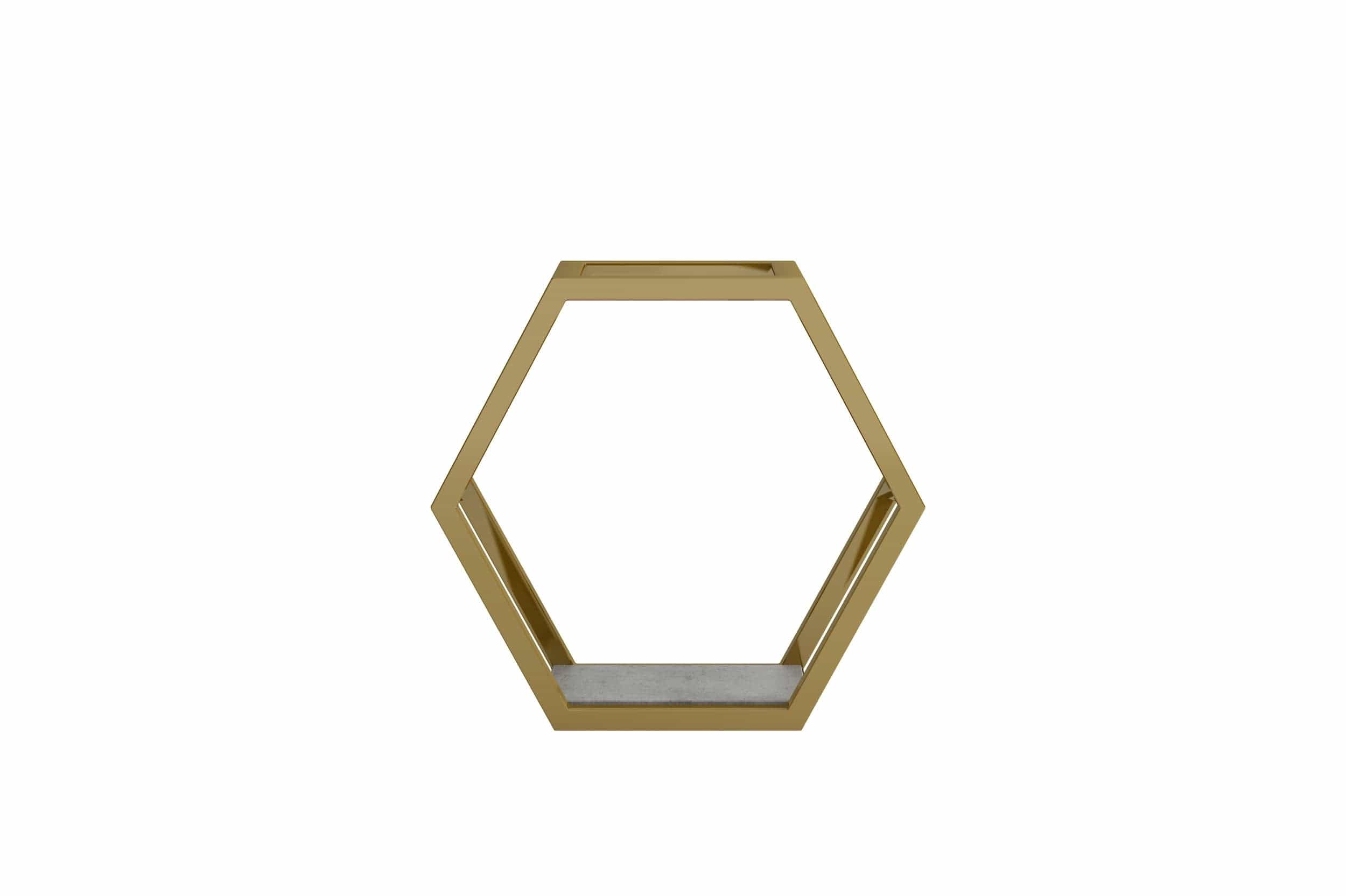Scaffale da muro Willis Oro (16)
