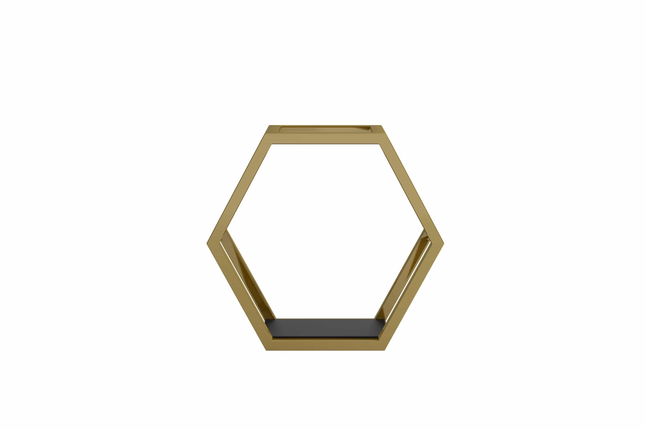 Scaffale da muro Willis Oro (17)