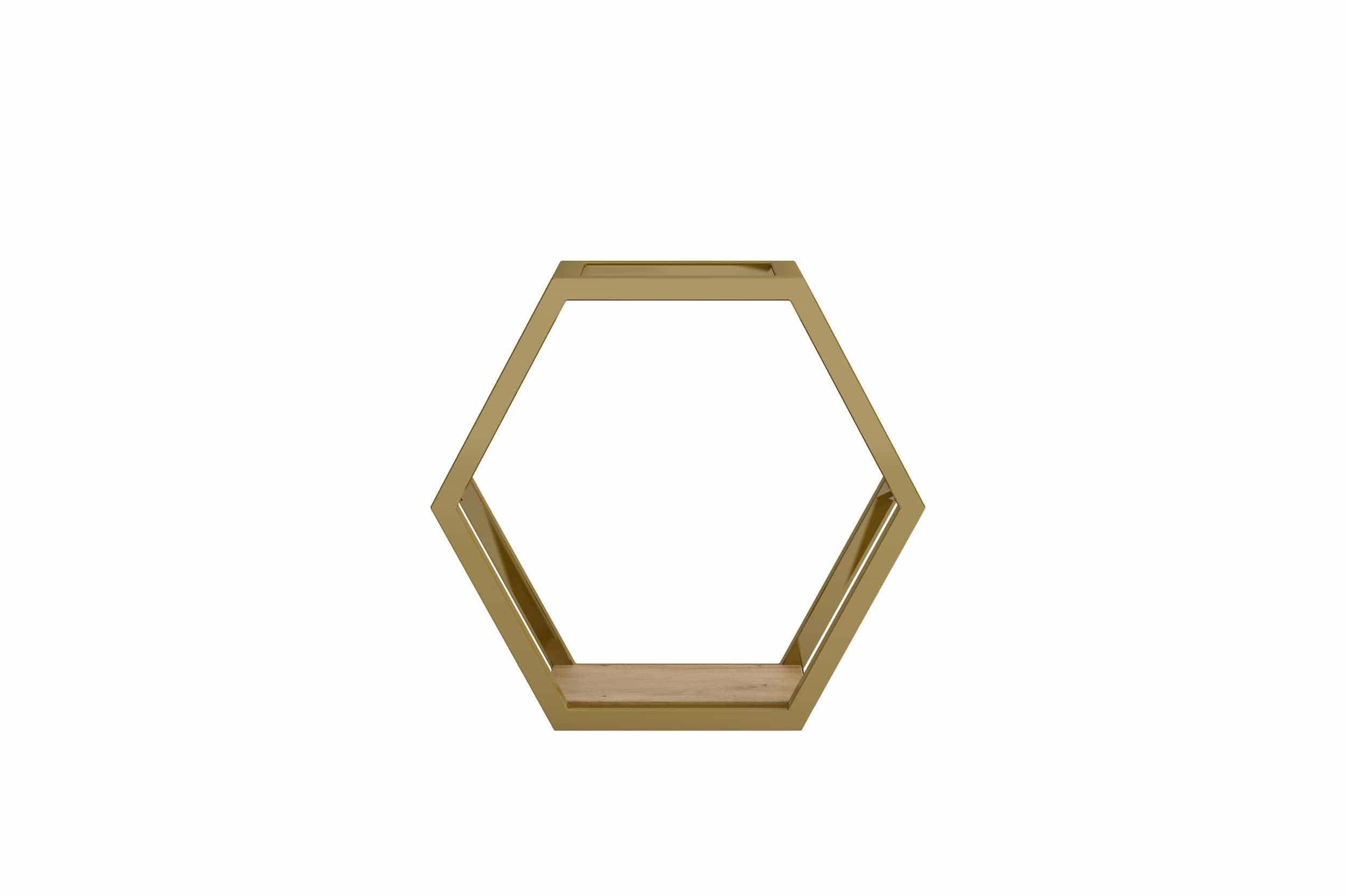 Scaffale da muro Willis Oro (18)