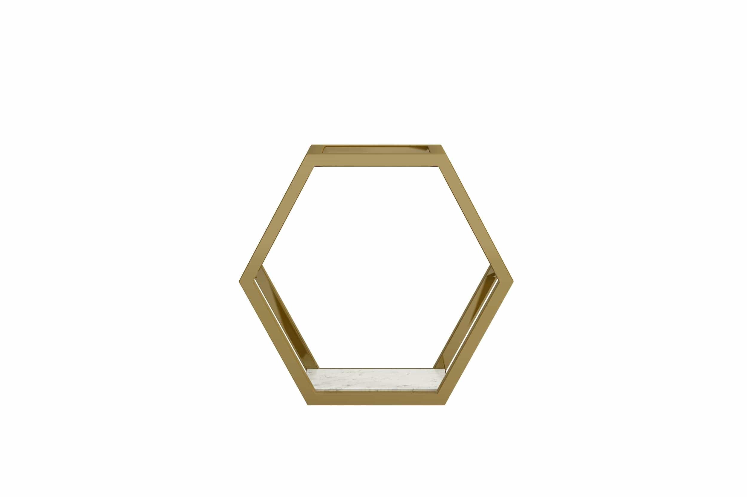 Scaffale da muro Willis Oro (19)