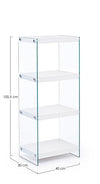 Bizzotto Scaffale Line Media Bianco