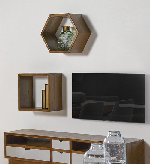 Scaffale modulare Artic Square Noce (1)