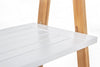 Bizzotto Scaffale pieghevole Audrey Bianco
